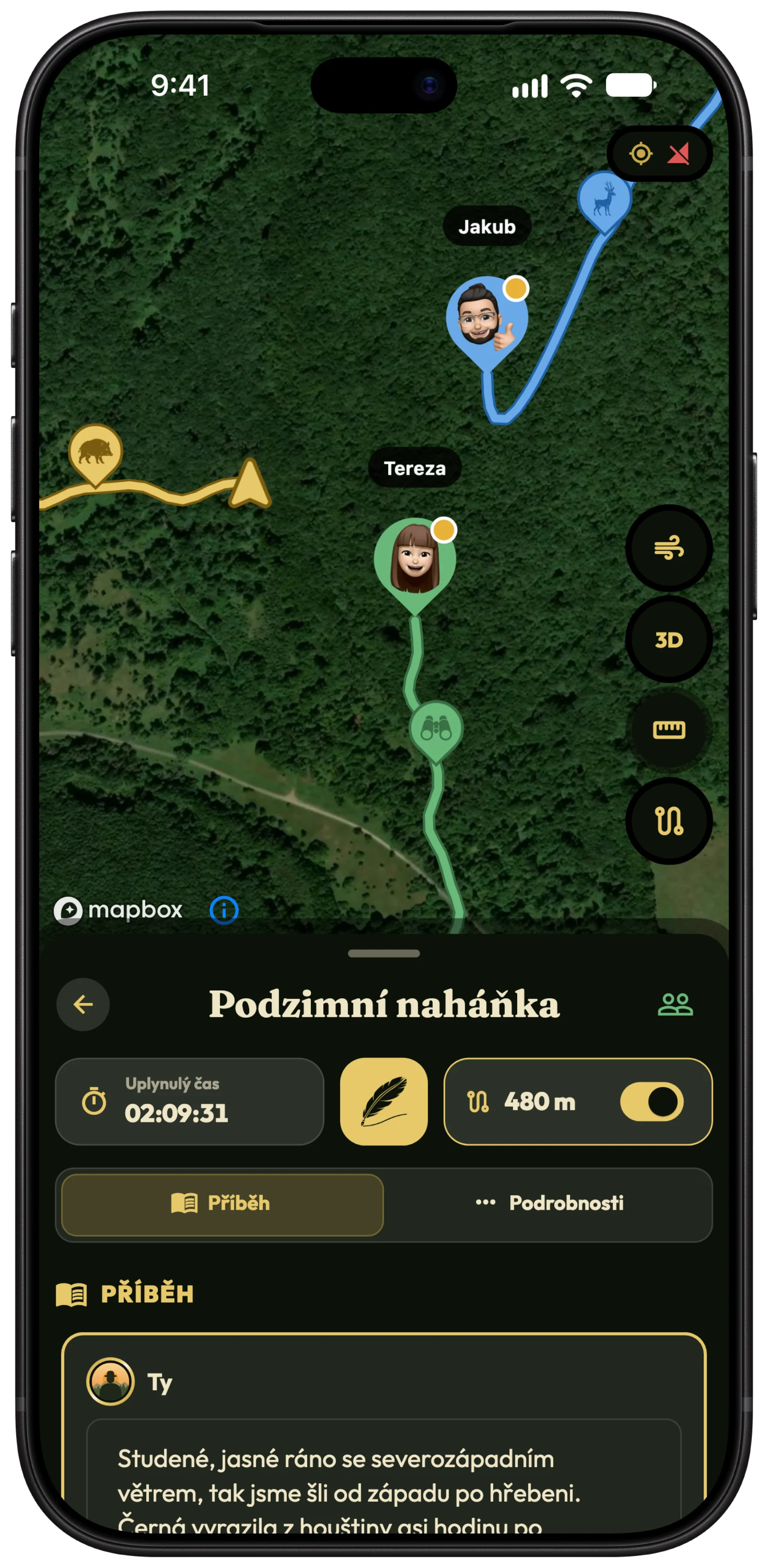Sdílený lov s přáteli