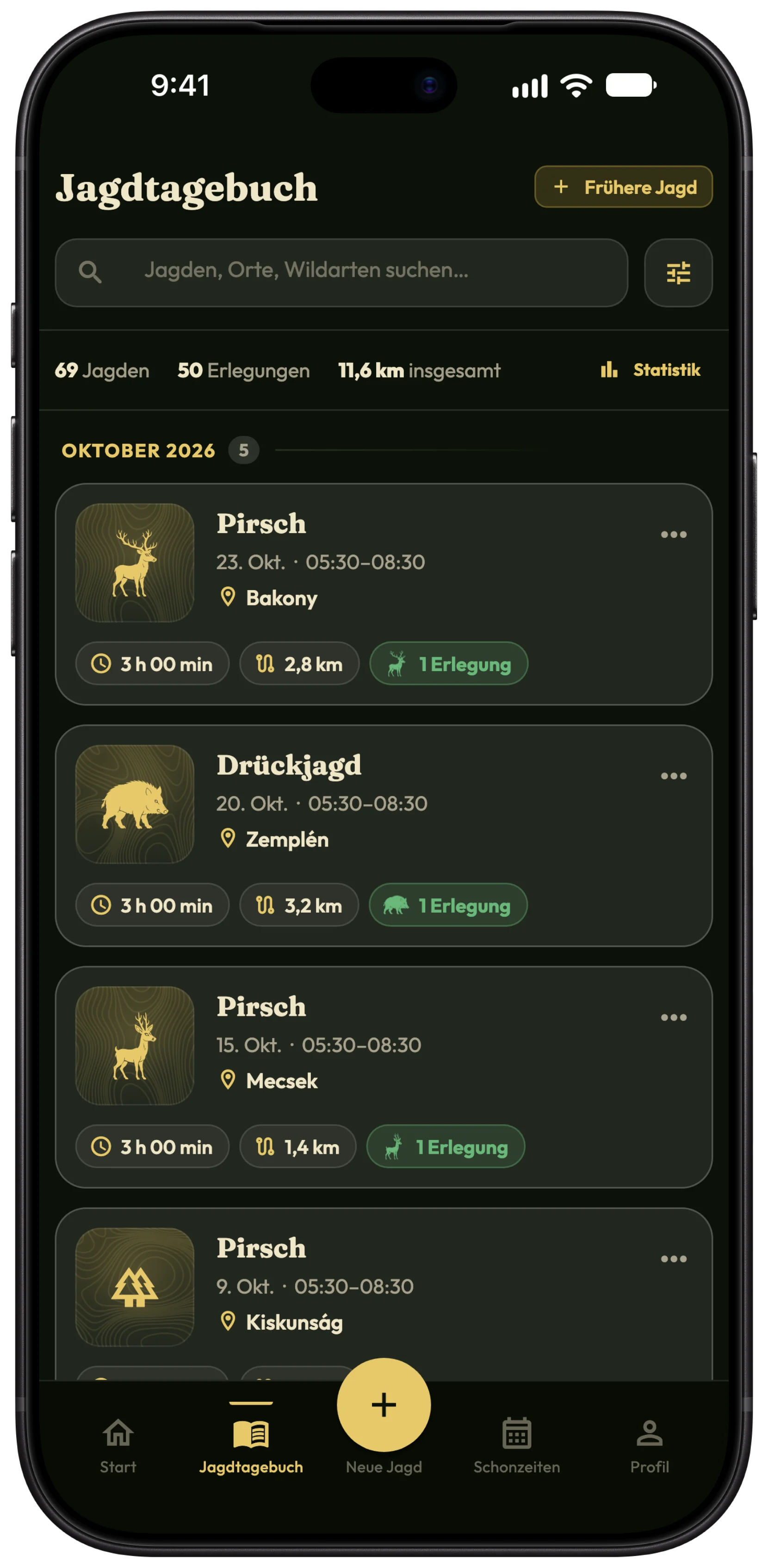 Erste Schritte: deine erste Jagd