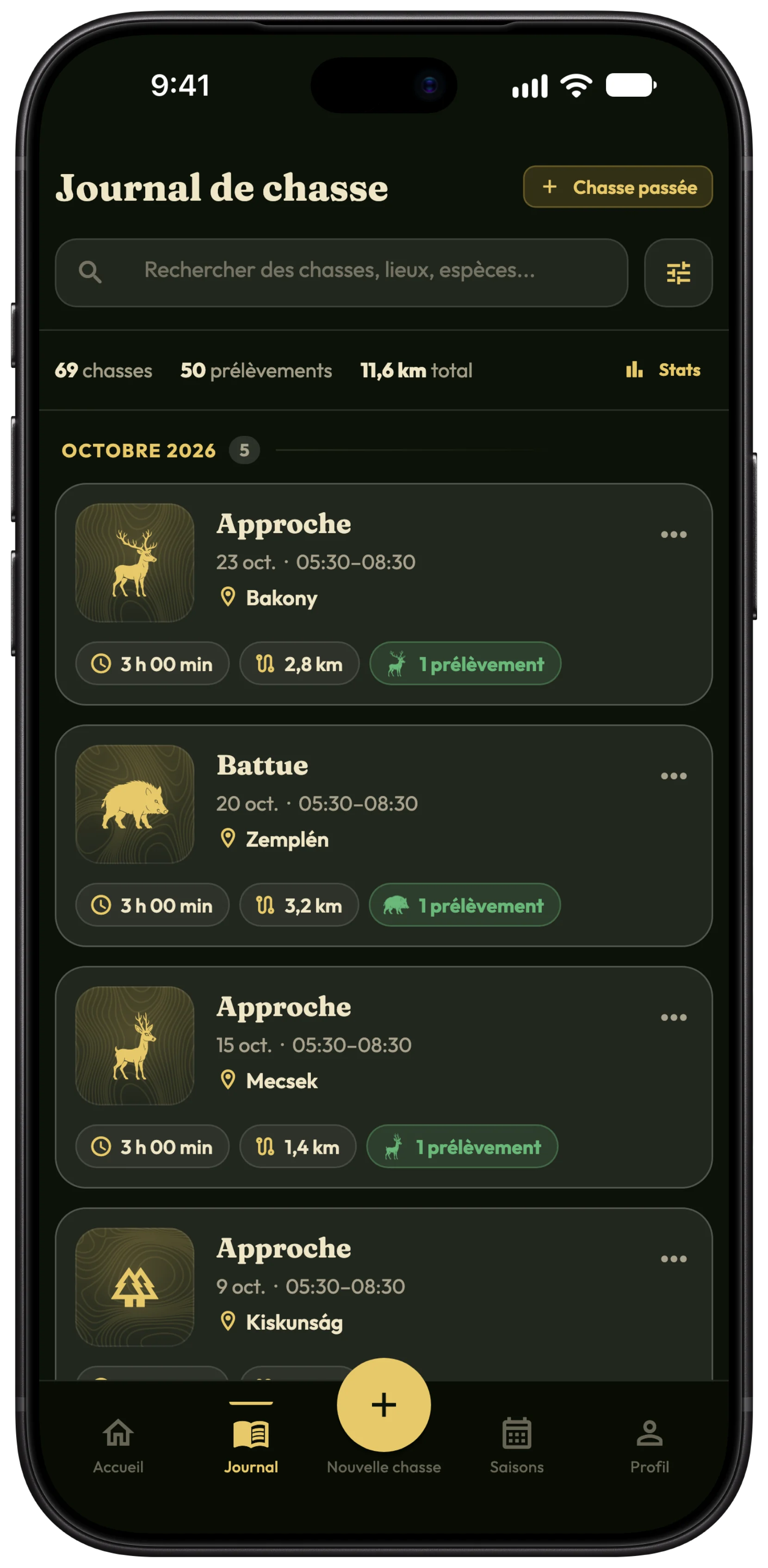 Pour bien démarrer : ta première chasse