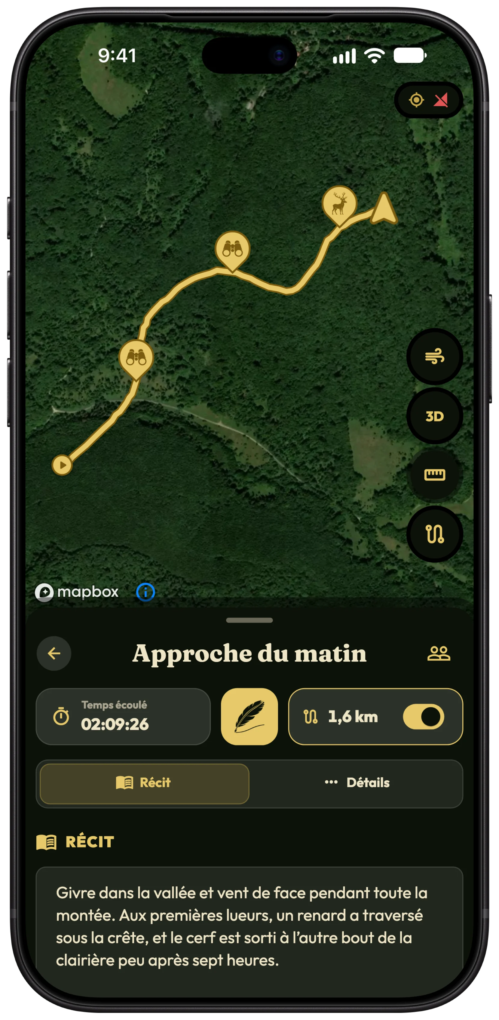Enregistrer ton tracé GPS